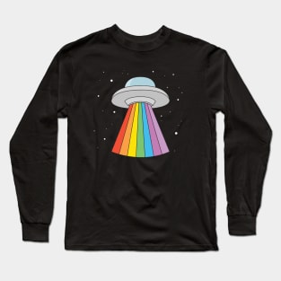 UFO Rainbow Long Sleeve T-Shirt